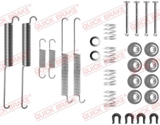 QUICK BRAKE Tarvikesarja, jarrukengät 105-0787